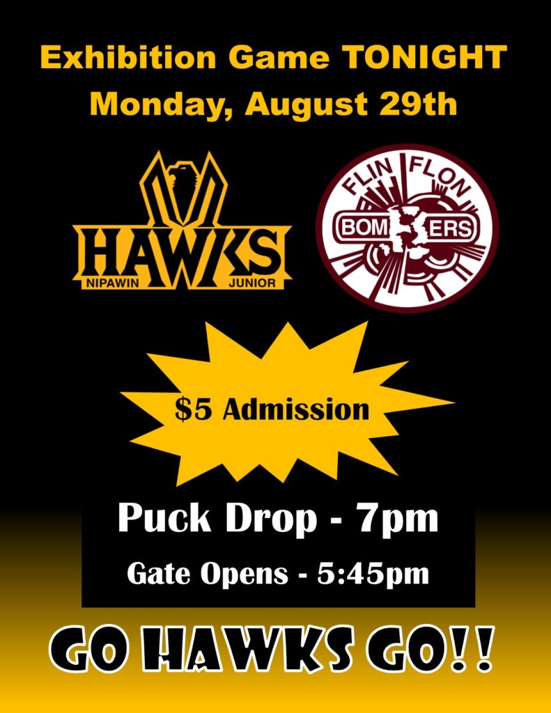 EXHIBITION GAME DAY!!!! Nipawin Hawks
