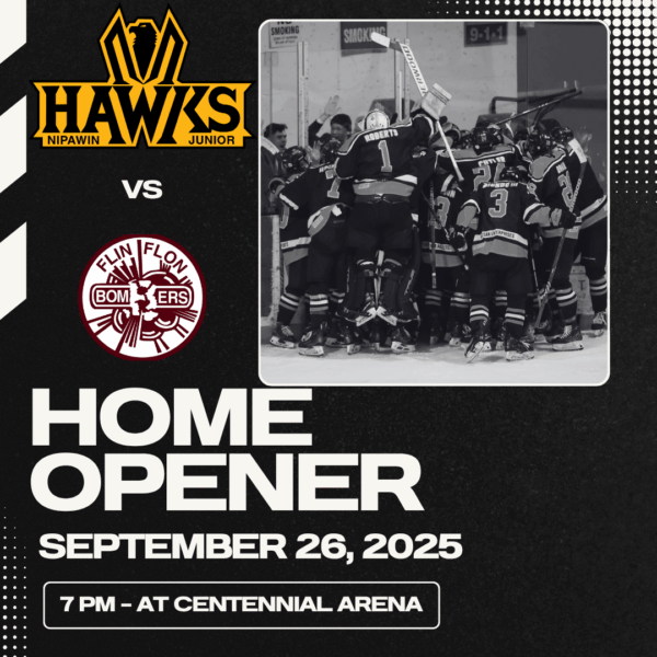 Nipawin Hawks Set to Soar into Home Opener with Big Energy and Bigger Goals