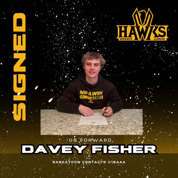Nipawin Hawks Sign Saskatoon Forward Davey Fischer