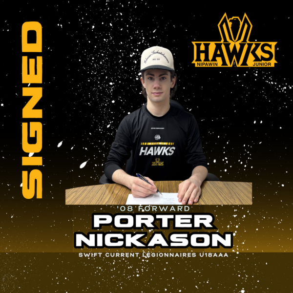 Hawks Sign Forward Porter Nickason