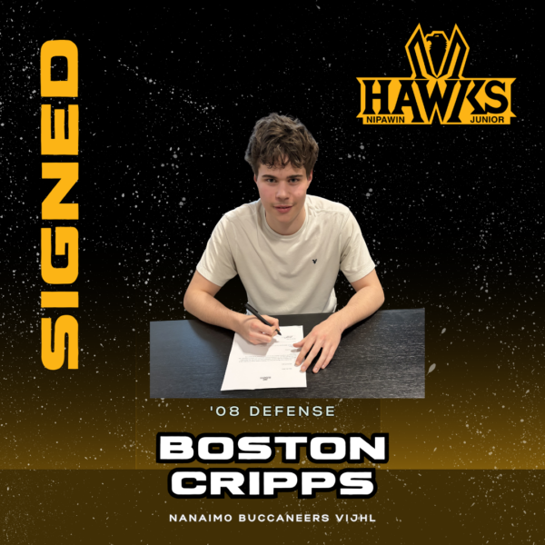 Hawks Sign Boston Cripps to Letter of Intent