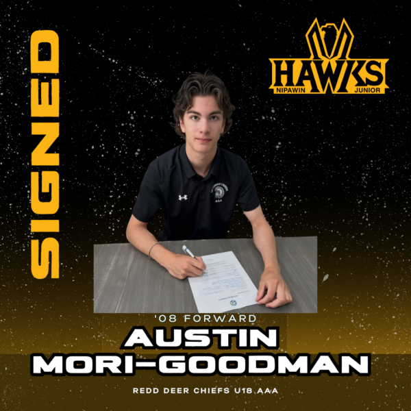 Nipawin Hawks Sign Forward Austin Mori-Goodman
